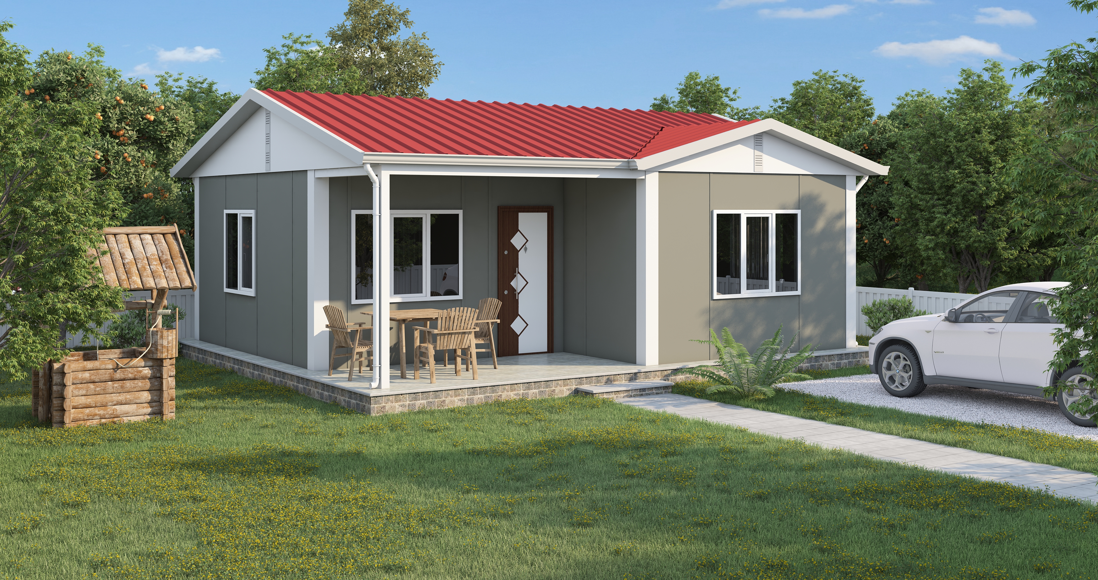 Prefabrik Ev UP103 49m²