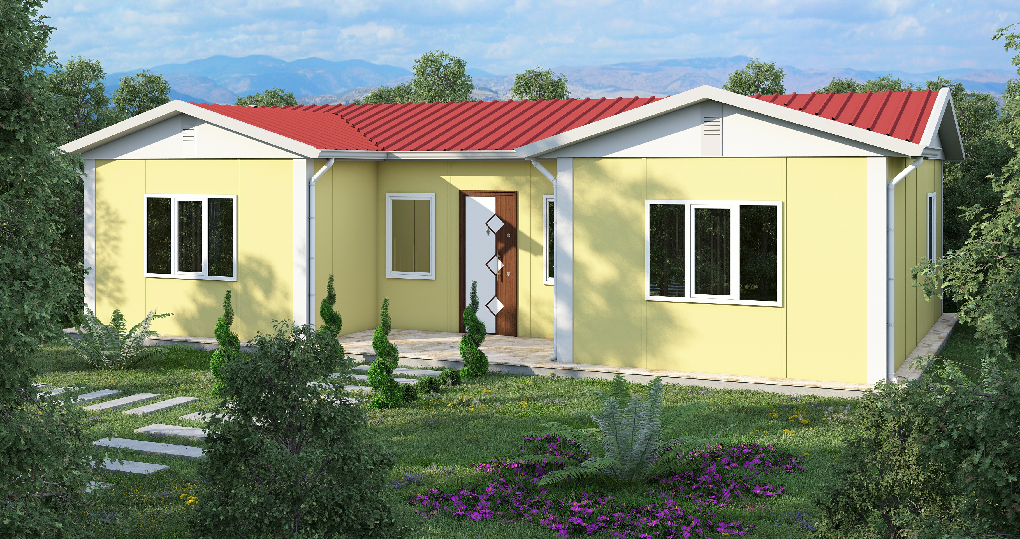 Prefabrik Ev UP109 73m²