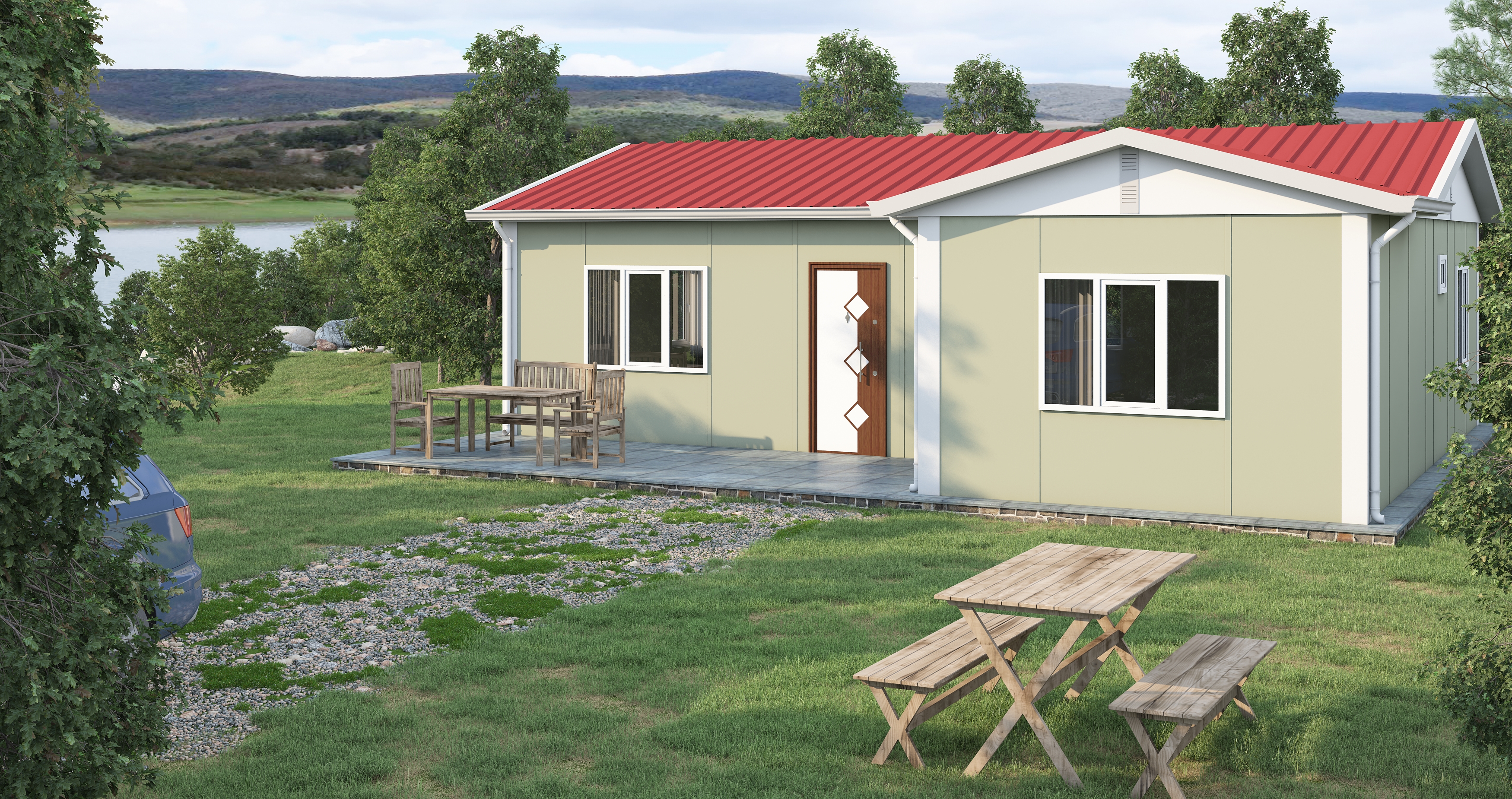 Prefabrik Ev UP111 75m²