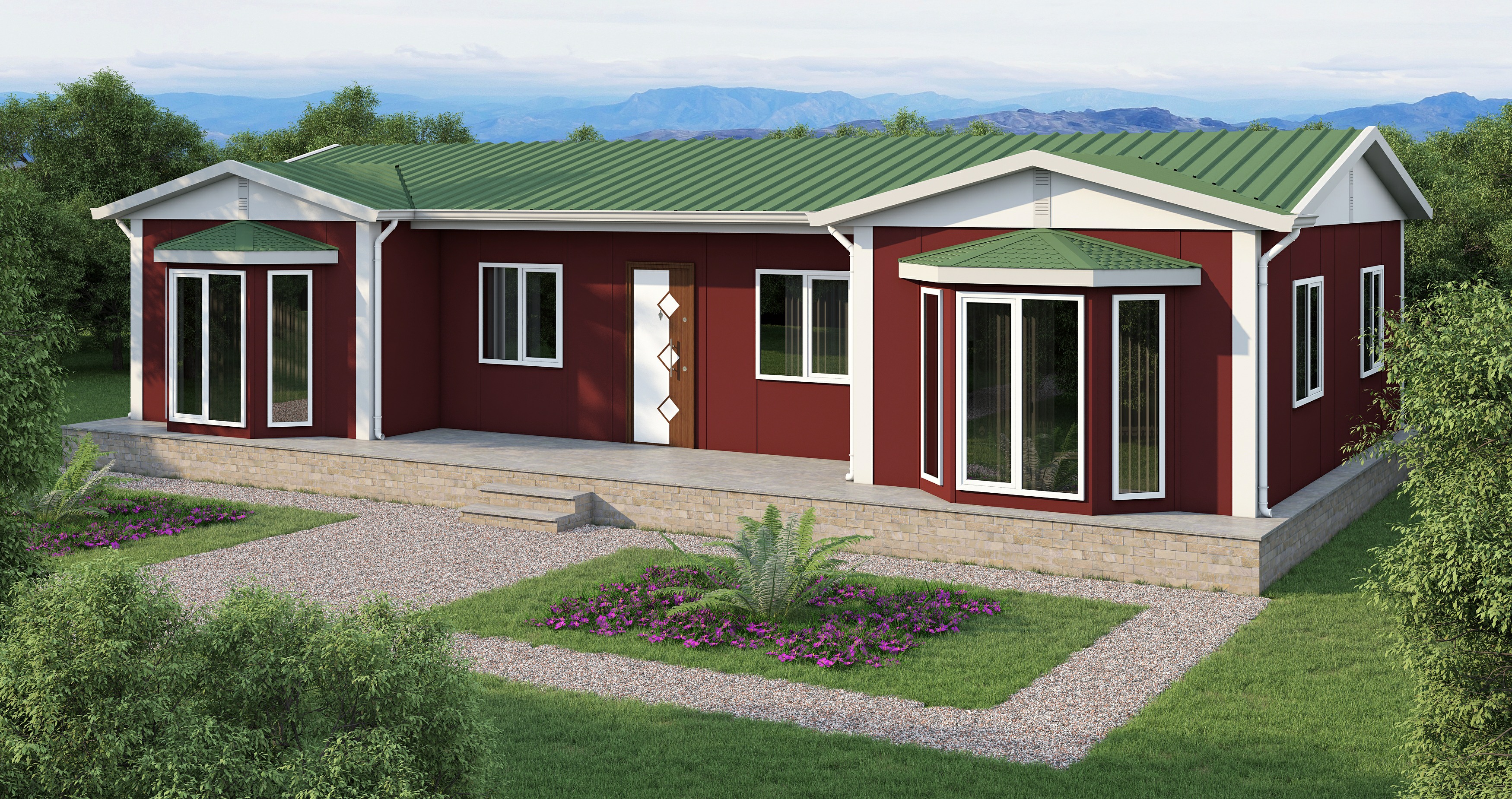 Prefabrik Ev UP126 109m²