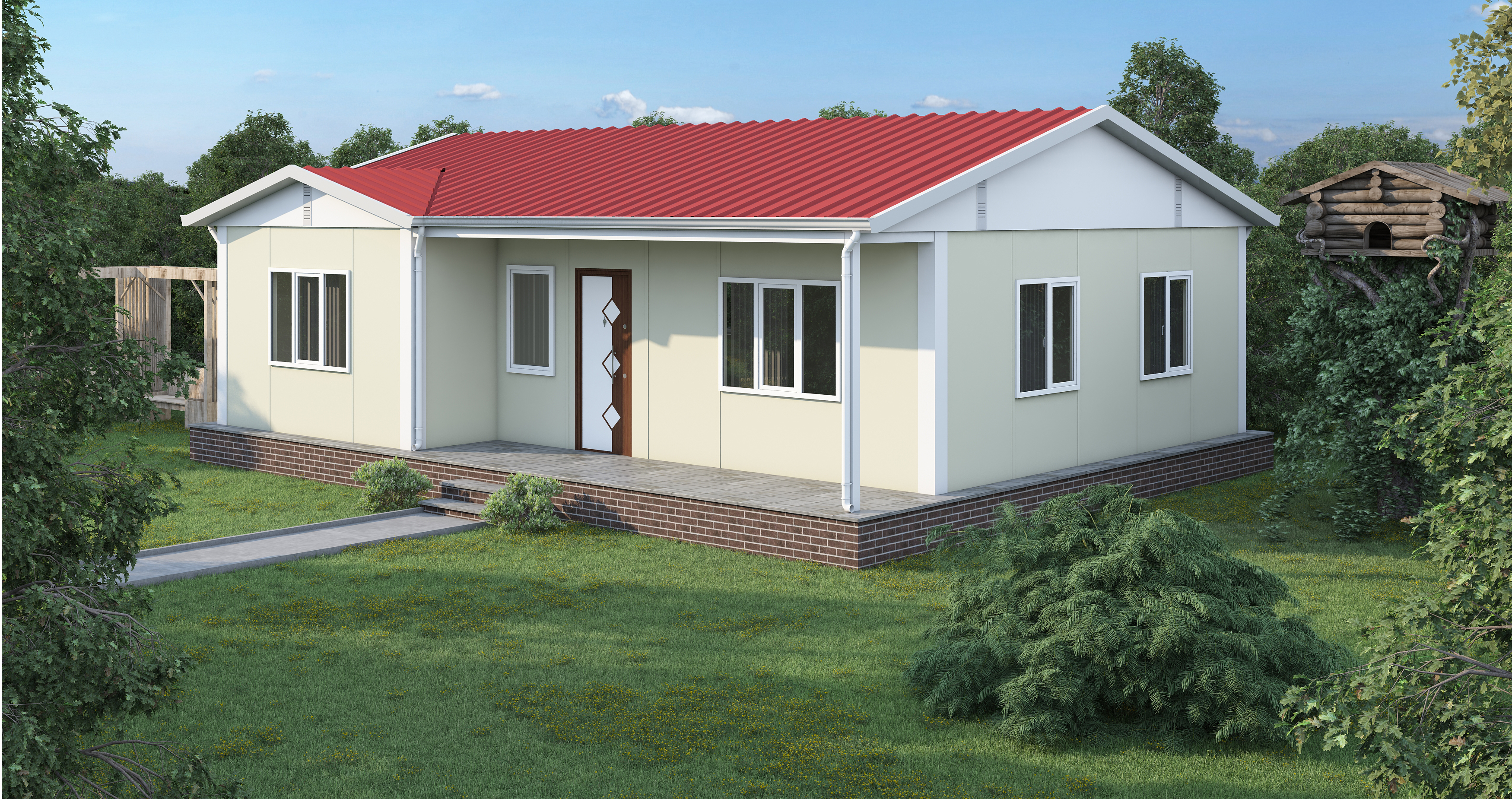 Prefabrik Ev UP39 80m²